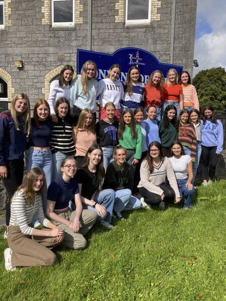 Pictured are some of the Class of 2023 after receiving their Leaving Certificate results. Pictured are some of the Class of 2023 after receiving their Leaving Certificate results.