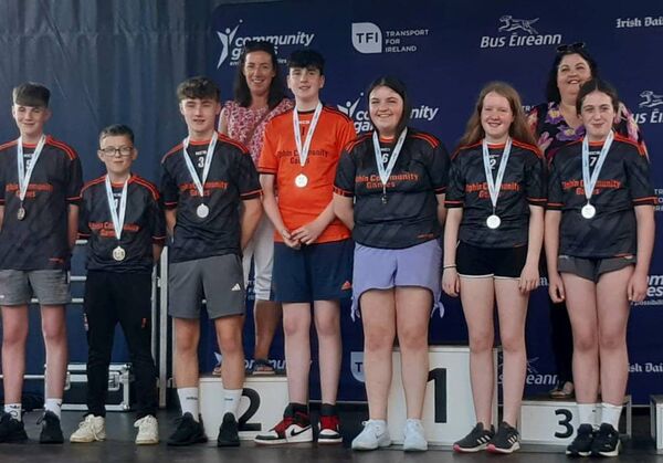 Congratulations to the U-16 draughts team who came second and earned silver in the Community Games final, being very narrowly defeated 12 -8. Congratulations to the U-16 draughts team who came second and earned silver in the Community Games final, being very narrowly defeated 12 -8.