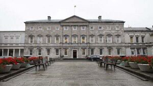 Extinction Rebellion activists avoid jail after locking themselves to gates of Leinster House Extinction Rebellion activists avoid jail after locking themselves to gates of Leinster House