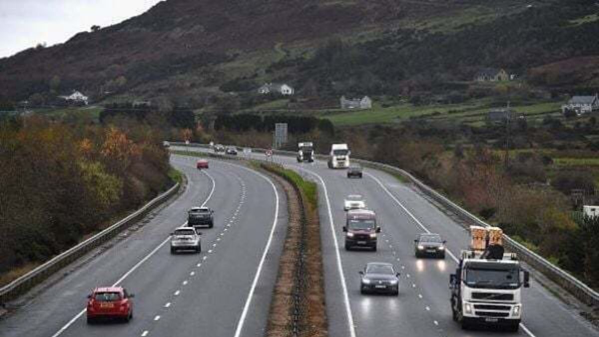 Pedestrian dies in motorway junction collision