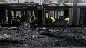 Dublin riots aftermath: Photos show trail of destruction as clean-up under way in capital Dublin riots aftermath: Photos show trail of destruction as clean-up under way in capital