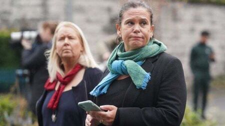 Sinn Féin says Drew Harris and Helen McEntee ‘should resign’