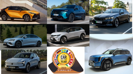 Seven shortlisted for Europe’s Car of the Year 2024