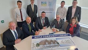 Contract documents for Boyle’s new €7m Community Library signed