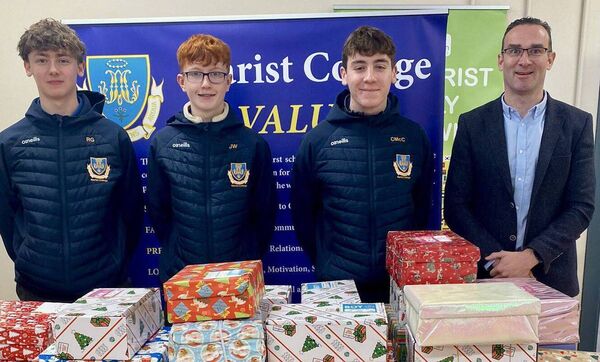 A selection of donations to the Marist Leaders Shoebox Appeal.