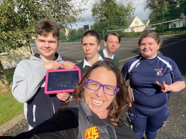 TY students at Elphin Community College recently enjoyed a fantastic day of filming with Lavinia &amp; Susan from Movie Magic. Students created and directed their own scenes using a variety of props, animations and a green screen. Great fun was had by all.