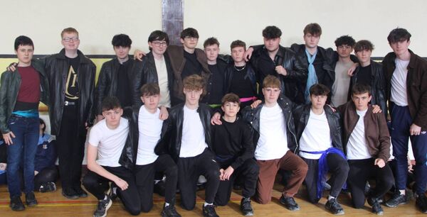 Supporting cast members during practice for the Musical "Star Warz - A Panto Menace".