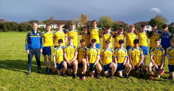 LCC senior Gaelic footballers had their final group match against Columba College, Killucan .