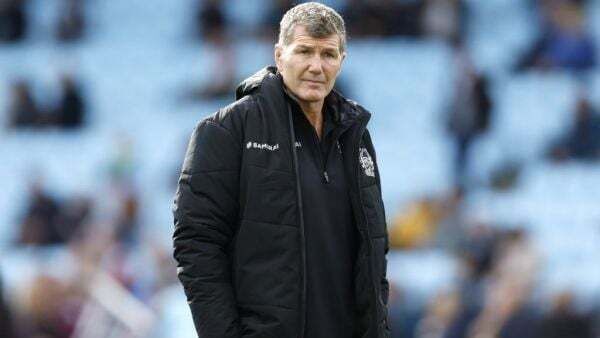 Exeter’s Rob Baxter urges football law-makers to be careful over sin-bins trial