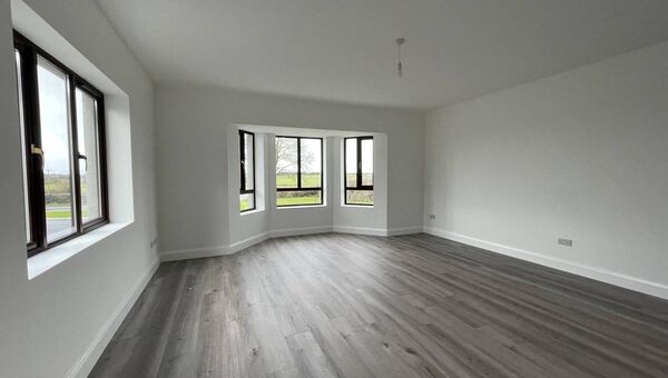 The light filled home is waiting for the new owner's individual stamp.