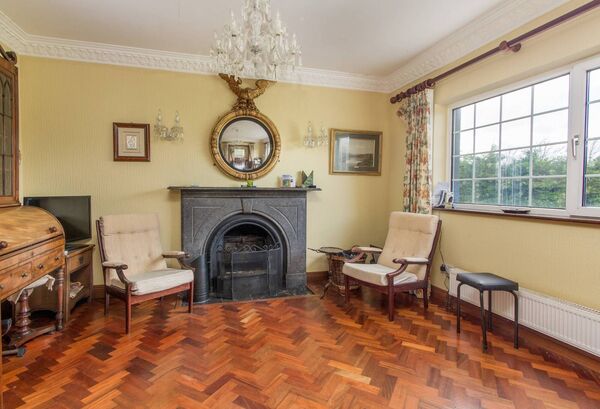 One of the reception rooms in the Elphin property.