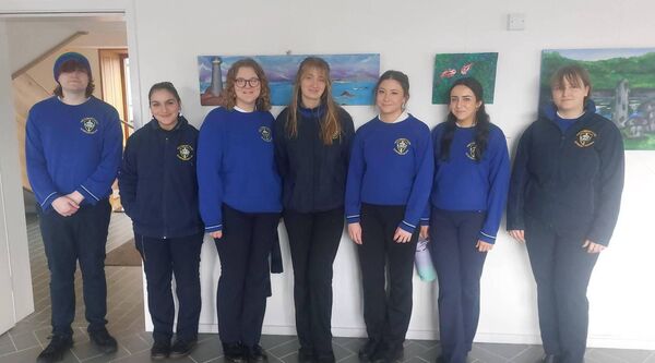 Senior artists recently had their artwork on display in 'An Ríoga' @the Royal Hotel, Boyle. 