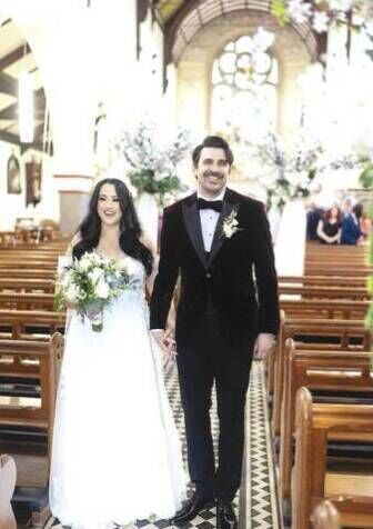 Laura Regan, Mullen, Frenchpark and Ben Goldsmith, Chester, UK. pictured on the occasion of their wedding which took place in The Claddagh Church, Galway.