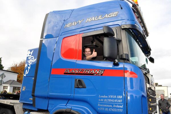 One of the many trucks in the recent Loughglynn fundraising Truck and Tractor Run. Pic. Liam Reynolds