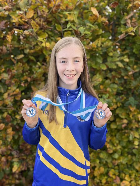 Juliette Fallon, Roscommon AC, who was placed sixth individually at the Connacht finals. Juliette Fallon, Roscommon AC, who was placed sixth individually at the Connacht finals.