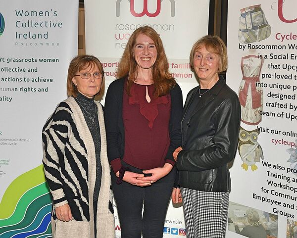 Florrie Finan, Lorraine Campbell and Mary Frances Loftus, RWN. Pic. Gerard O’Loughlin