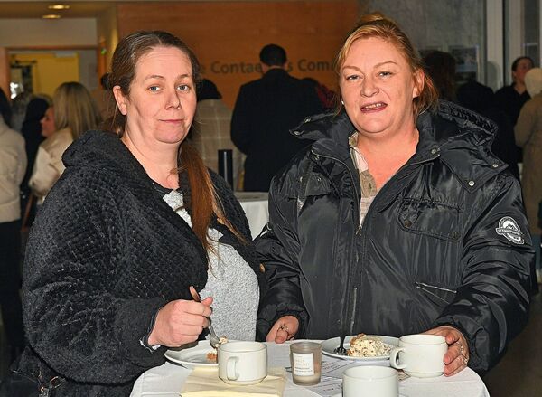 Carol Delaney and Tracy McCarthy, Castlerea. Pic. Gerard O’Loughlin