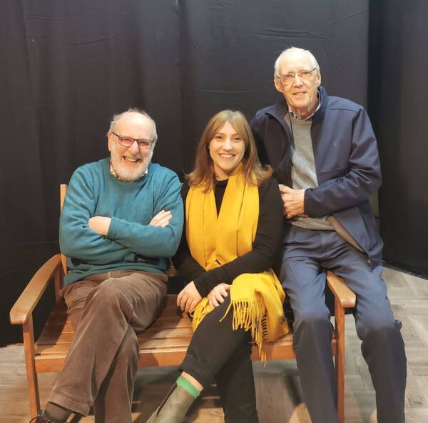 Directors of the three one-act comedies running in Athlone Little Theatre from November 29th to December 6th, from left to right, Paddy Martin, Hélène Lepaon and Bealnamulla's Clive Darling.