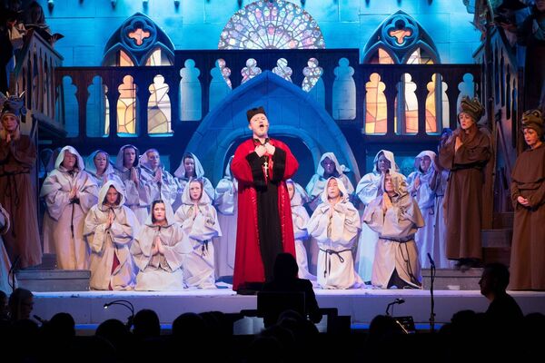 A scene from Boyle Musical Society's production of 'The Hunchback of Notre Dame'. Pic. Enda Regan A scene from Boyle Musical Society's production of 'The Hunchback of Notre Dame'. Pic. Enda Regan