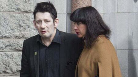 Shane MacGowan was ‘vibrant, beautiful and determined to live’, wife says