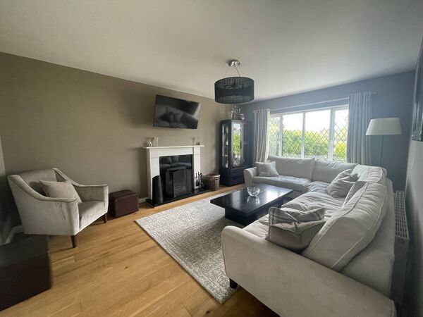 The bright and cosy sitting room.