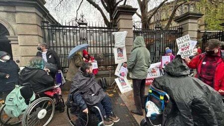 Disability activists ‘in tears’ over proposals to change welfare payments