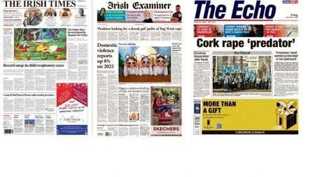 What the papers say: Friday's front pages