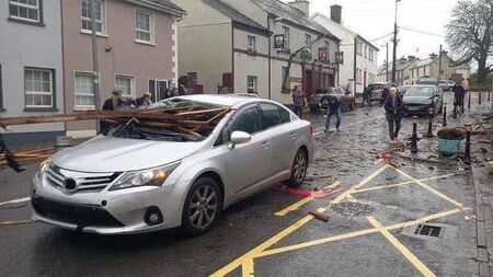 Freak weather event causes widespread damage in Leitrim Village