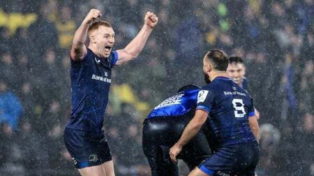 Sunday sport: Leinster beat La Rochelle in bruising Champions Cup opener