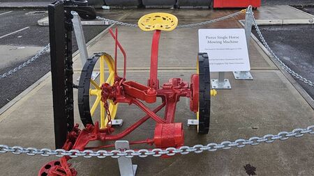 Restored mower goes on display in Loughglynn