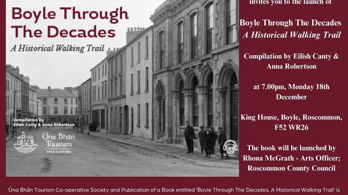 New book ‘Boyle Through The Decades’ to be launched