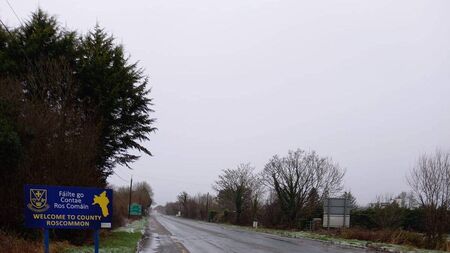 Gardaí attend Kiltoom road collision