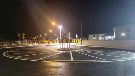 Major roundabout completed near South Roscommon school