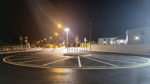 Major roundabout completed near South Roscommon school