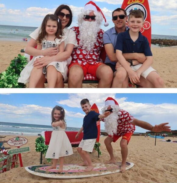 John and Anne Burke Quinn celebrate Christmas in Sydney with their children Cian and Aoife. John and Anne Burke Quinn celebrate Christmas in Sydney with their children Cian and Aoife.