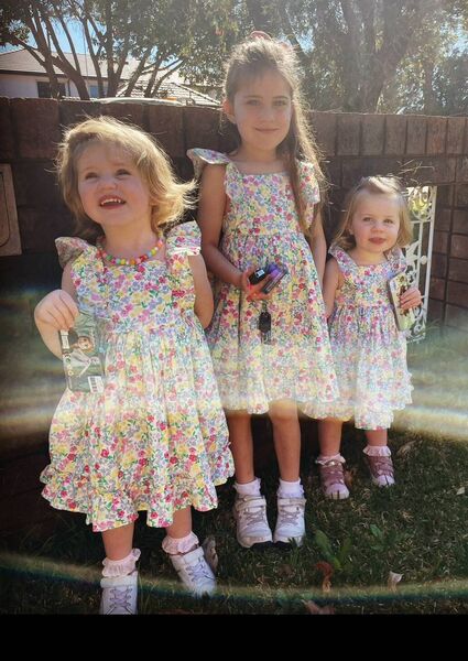 Ida-Rose, Molly and Caoimhe Cahill. Ida-Rose, Molly and Caoimhe Cahill.