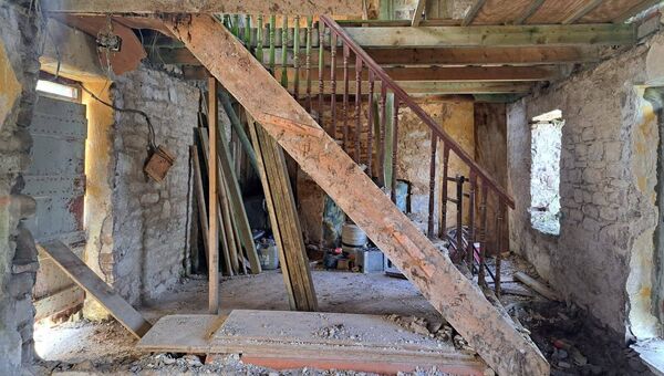 The property, while in need of an overhaul, has great potential. The property, while in need of an overhaul, has great potential.