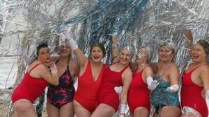 Hundreds attend charity cold water swim in Co Wicklow