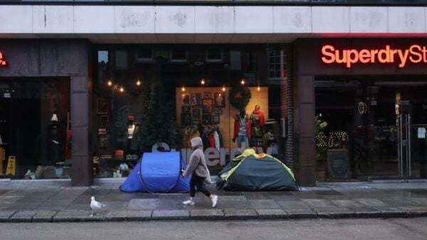 Record 13,500 people living in emergency accommodation in November