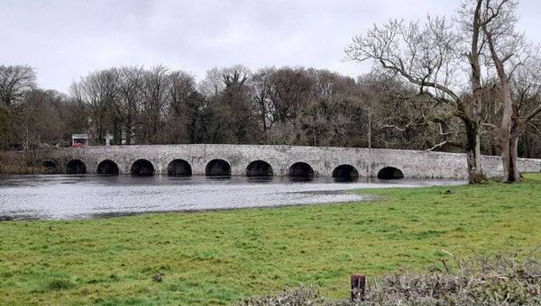 Rookwood Bridge is almost 300 years old.