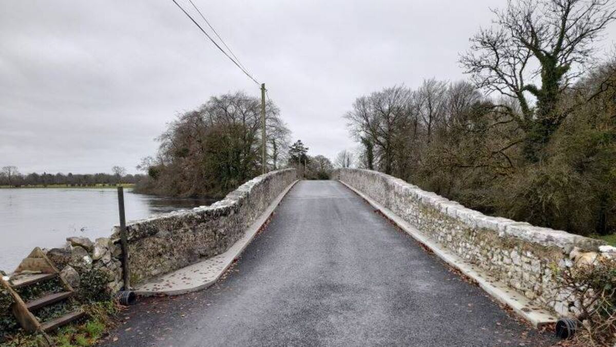 Repair work completed on 300-year-old County Roscommon bridge