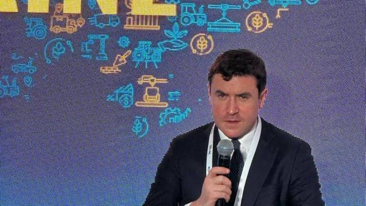 Ballinlough native addresses major conference on rebuilding Ukraine