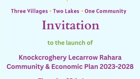 Launch of new economic and community plan