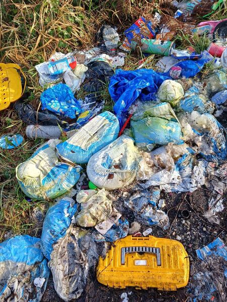 Dumping about a mile and a half from Dysart along the Dysart-Ahascragh road. Dumping about a mile and a half from Dysart along the Dysart-Ahascragh road.