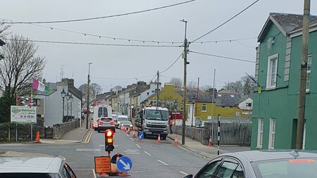 Major traffic delays in County Roscommon town