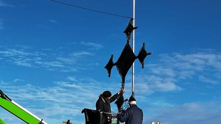 Largest St. Brigid’s Cross in the country erected in County Roscommon
