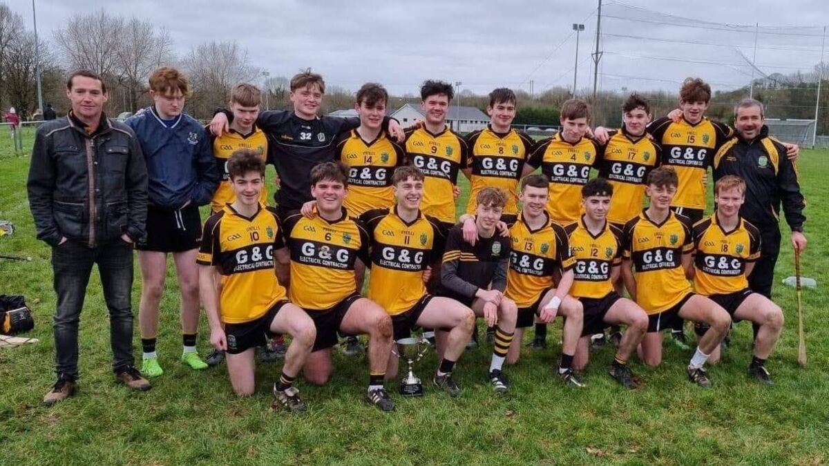 Four Roads celebrate minor hurling triumph