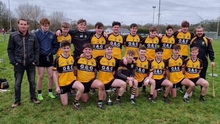 Four Roads celebrate minor hurling triumph