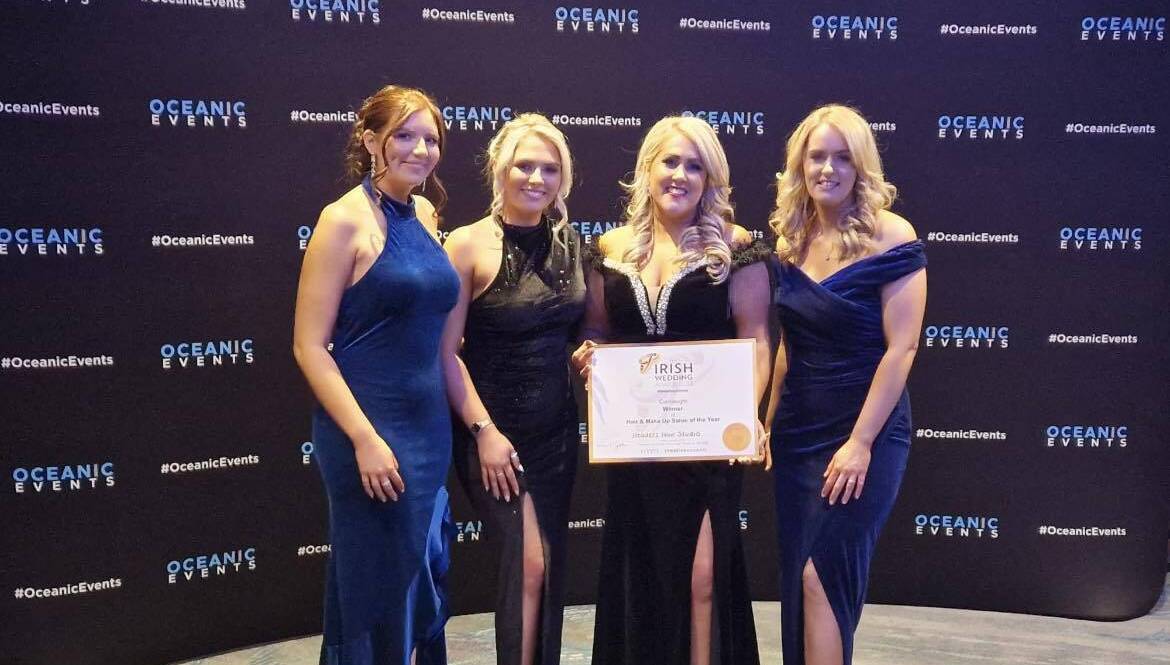 County Roscommon hair salon wins regional Wedding Hair and Make Up Salon of the Year award - News - Vimarsana News