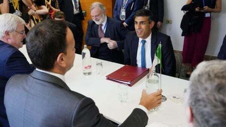 Sunak and Taoiseach play down suggestion of strains in Anglo-Irish relationship